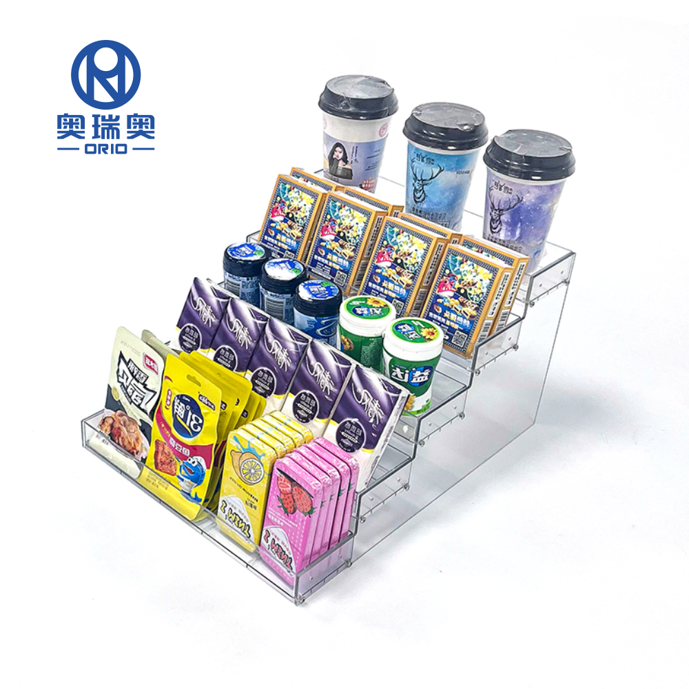 China Trapezoid Plastic Display Rack Storage Rack Organization Solution ...
