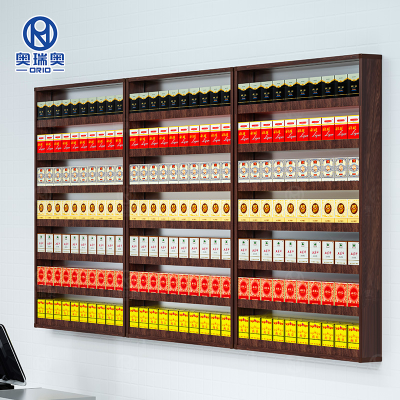 China High Quality Cigarette Display Rack - Good Quality Durable different  sizes available cigarette display case Metal display Cabinet bottle drink  display racks – ORIO Manufacturer and Supplier