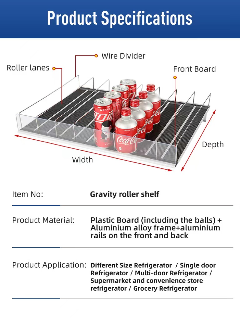 roller shelf information